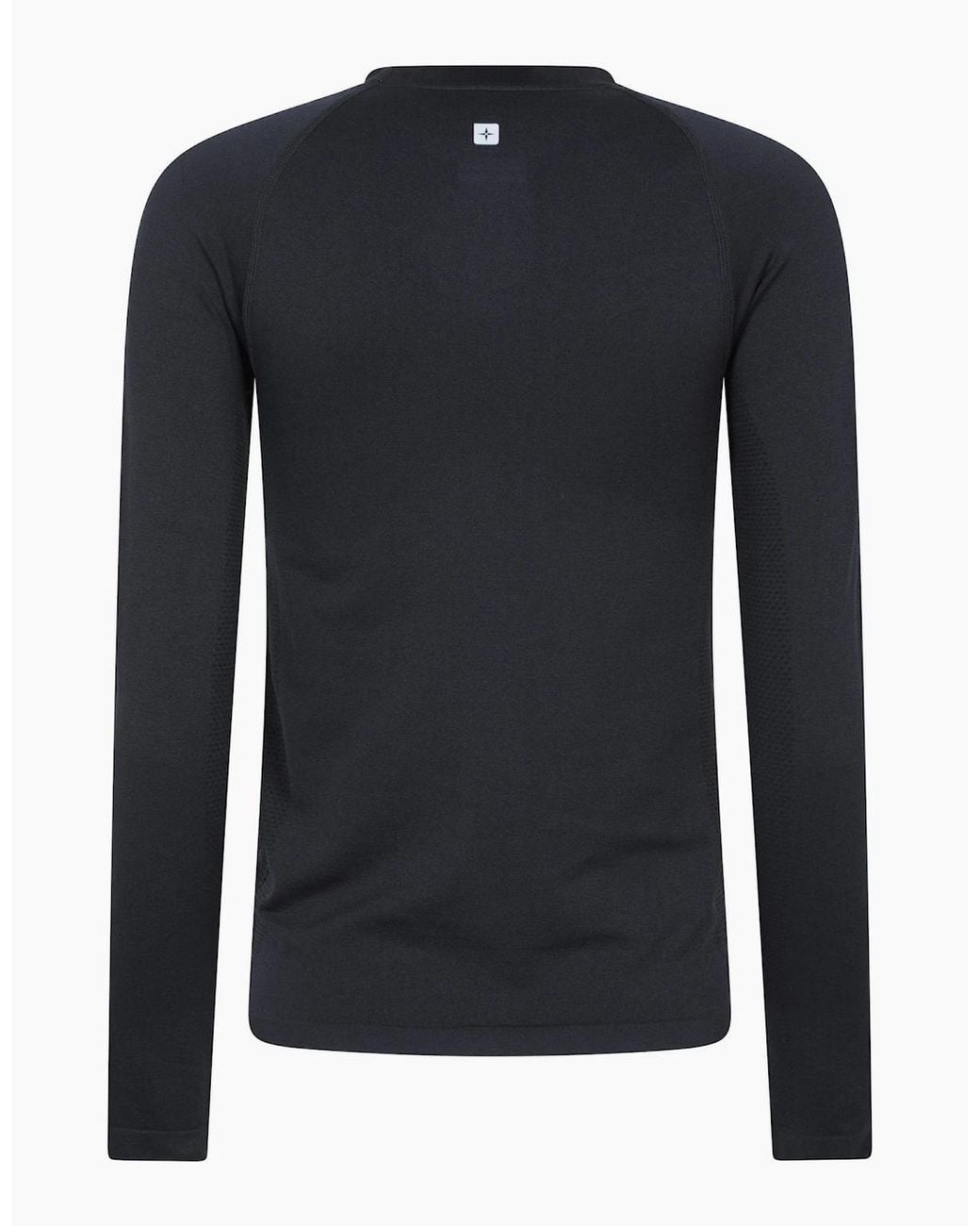 Mountain Warehouse Blue Active Seamless Fitted Raglan Long-Sleeved Base Layer Top
