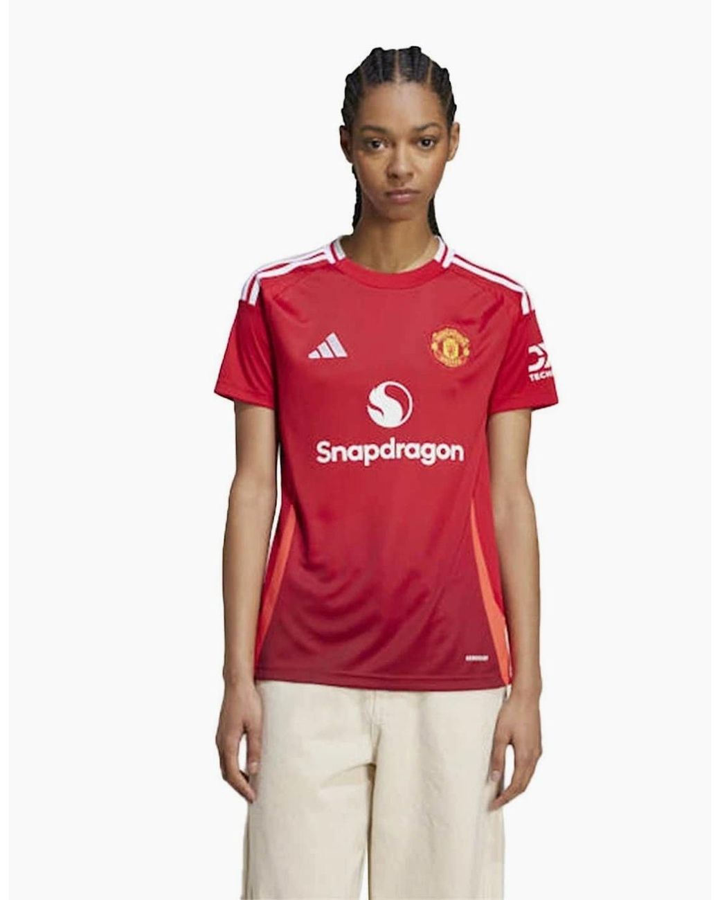 Adidas Red Manchester United Home Shirt 2024 2025