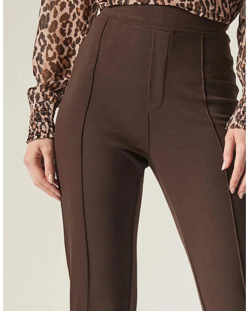 James Lakeland Natural Cigarette Trousers