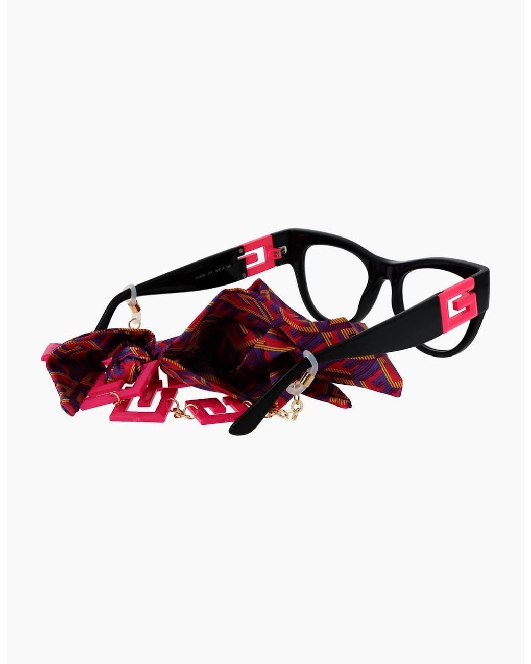 Guess Red Optical Frame Gu2988 074 50