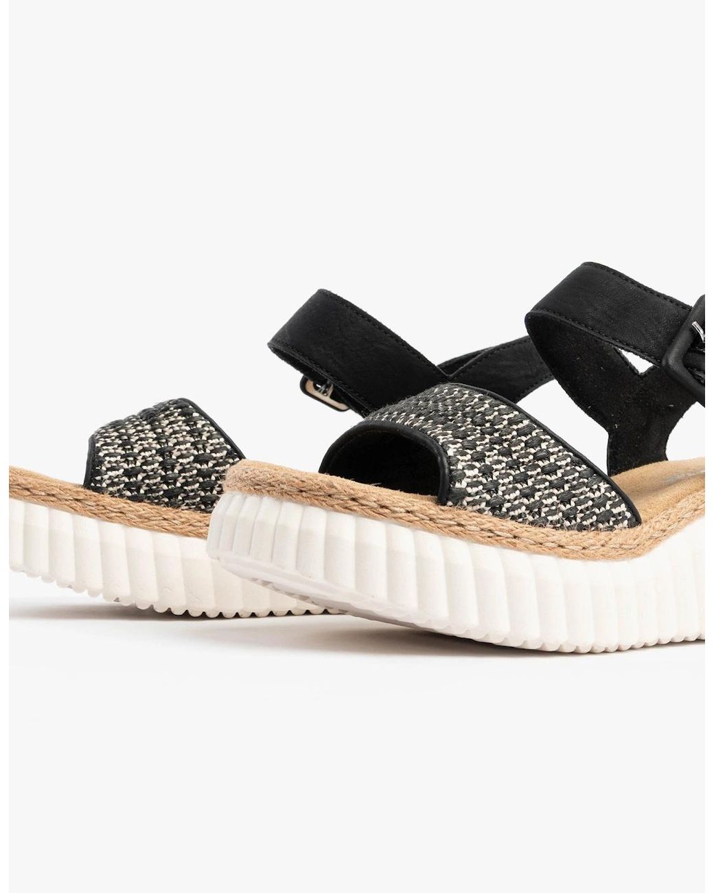 Rieker Black 69176-00 Sandals