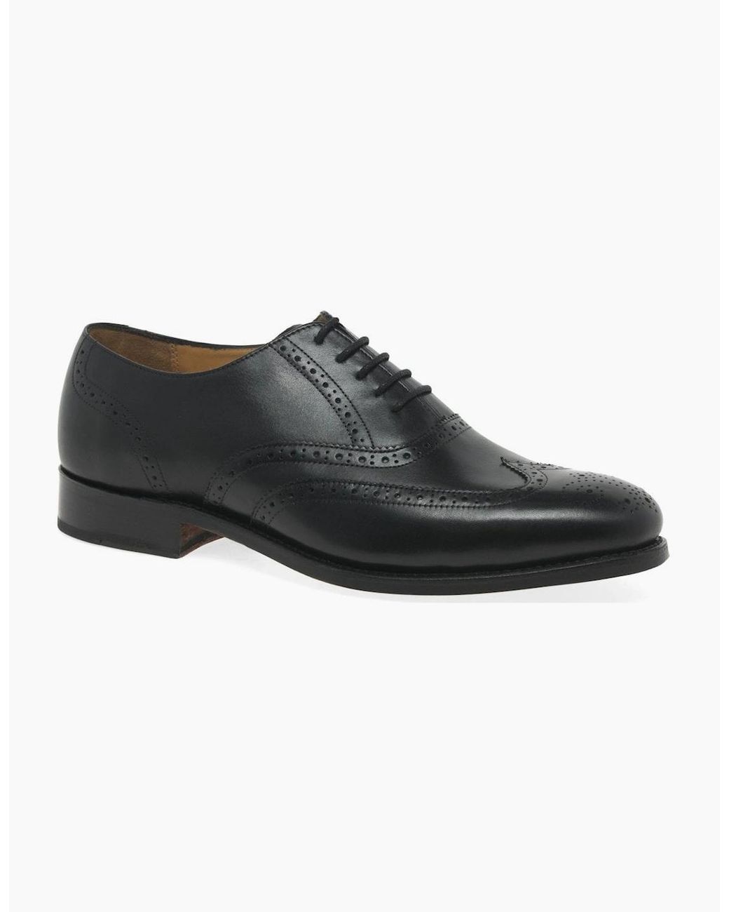 Barker Black Glasgow Formal Oxford Brogues for men
