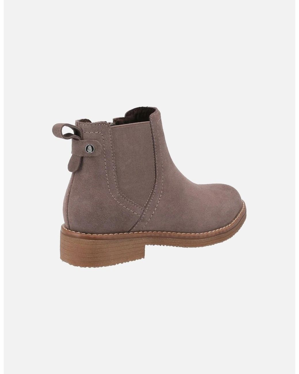 Hush Puppies Brown Maddy Suede Boots