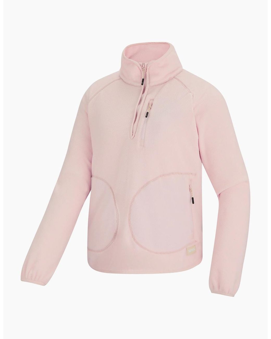 Regatta Pink Ladies Frankie Quarter Zip Fleece Top