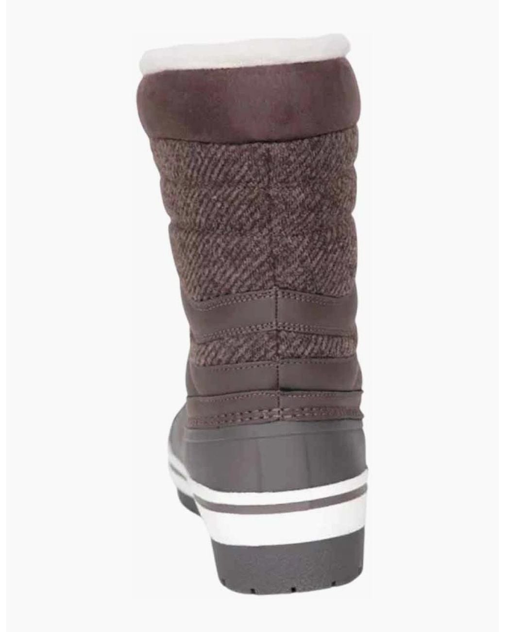 Mountain Warehouse Brown Ladies Andorra Waterproof Snow Boots