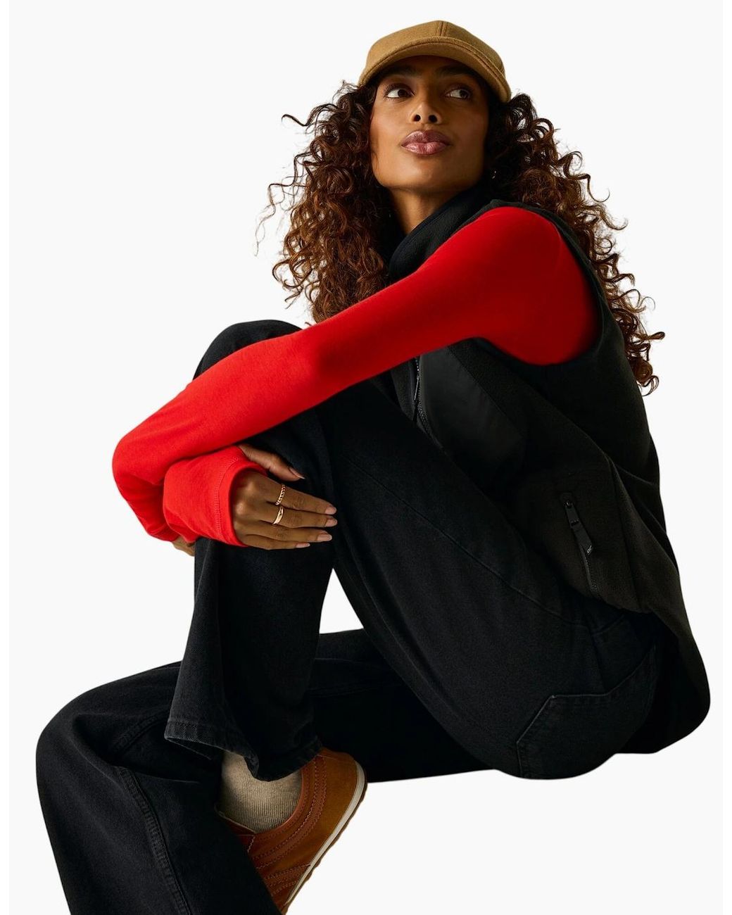 Regatta Black Ladies Frankie Microfleece Body Warmer