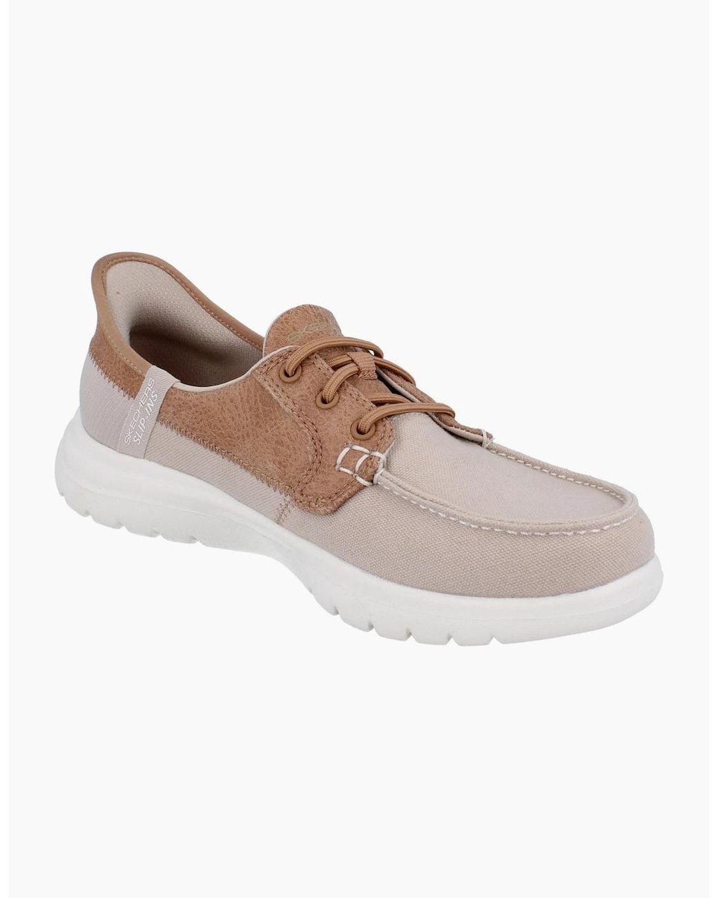 Skechers Brown Slip Ins On The Go Flex