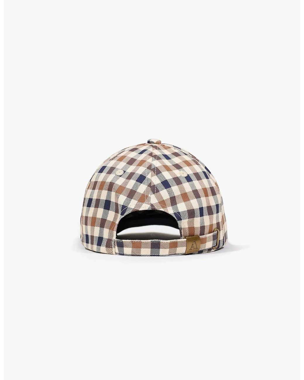 Aquascutum White Iconic Baseball Cap for men