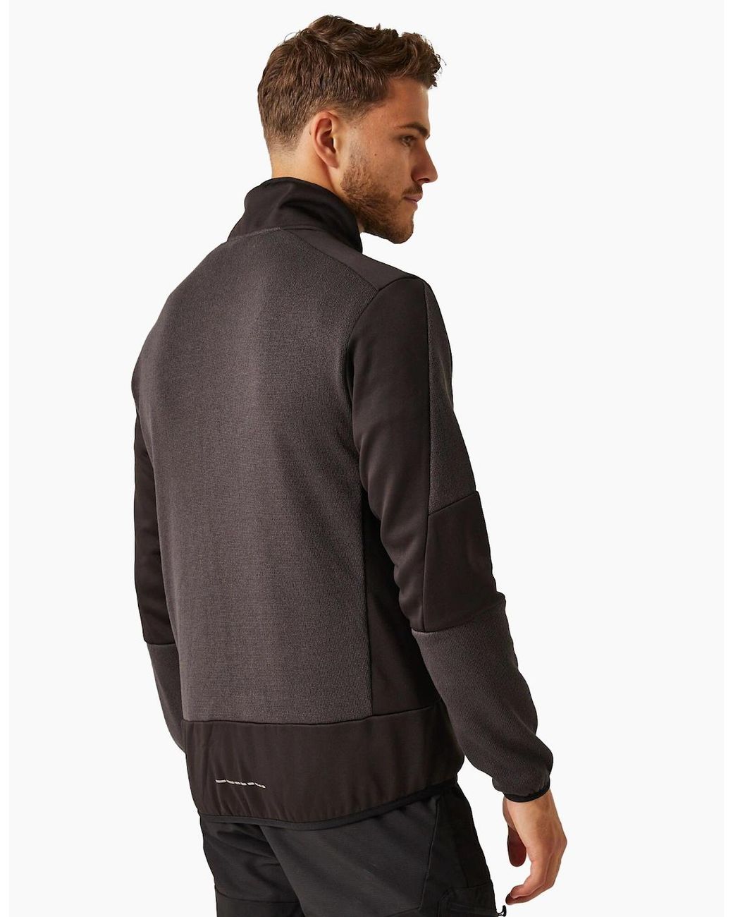 Regatta Black Professional Adult Knitted Stretch Midlayer for men