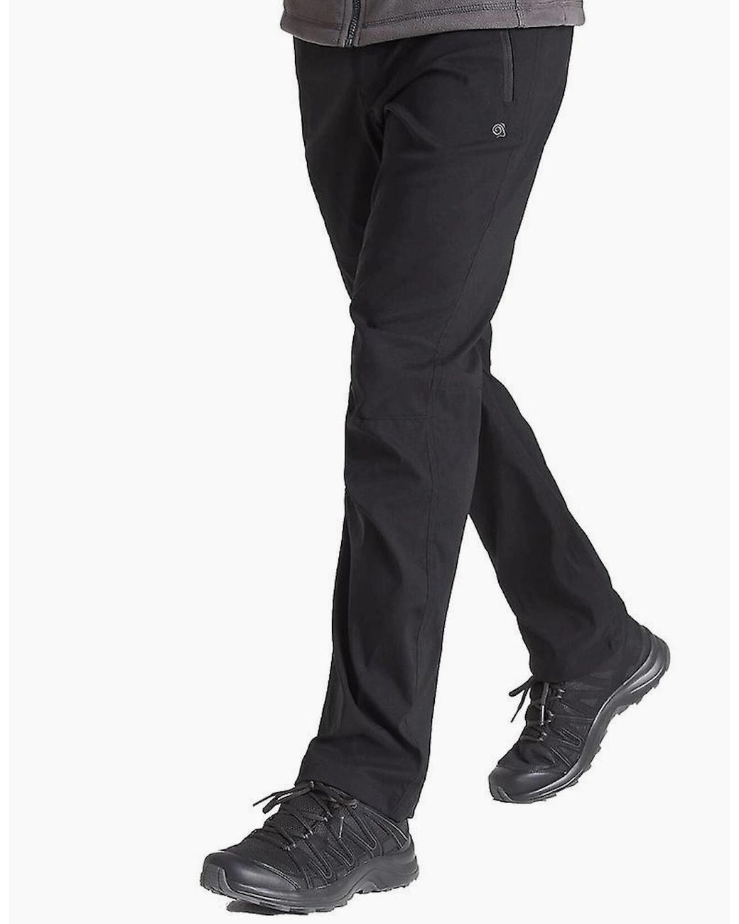 Craghoppers Black Expert Kiwi Pro Stretch Trousers for men