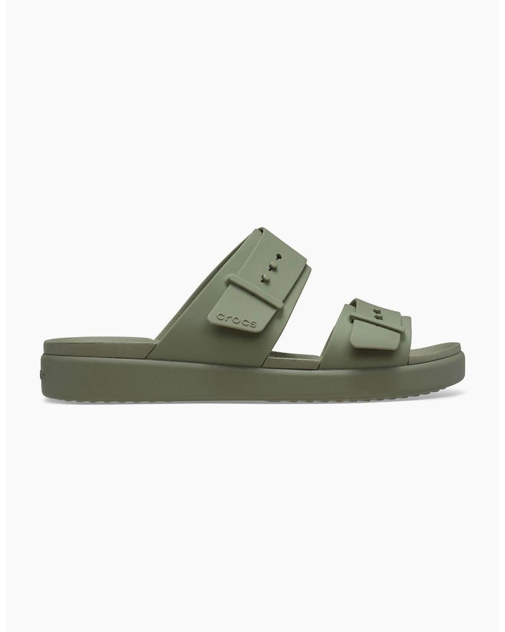 CROCSTM Green Brooklyn Buckle Eva Cargo Sandals