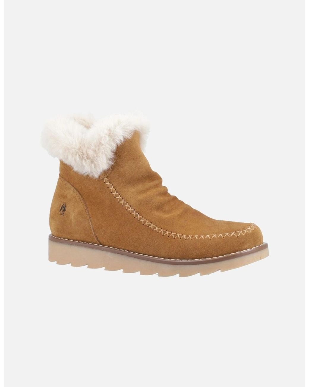 Hush Puppies White Moira Mid Boot