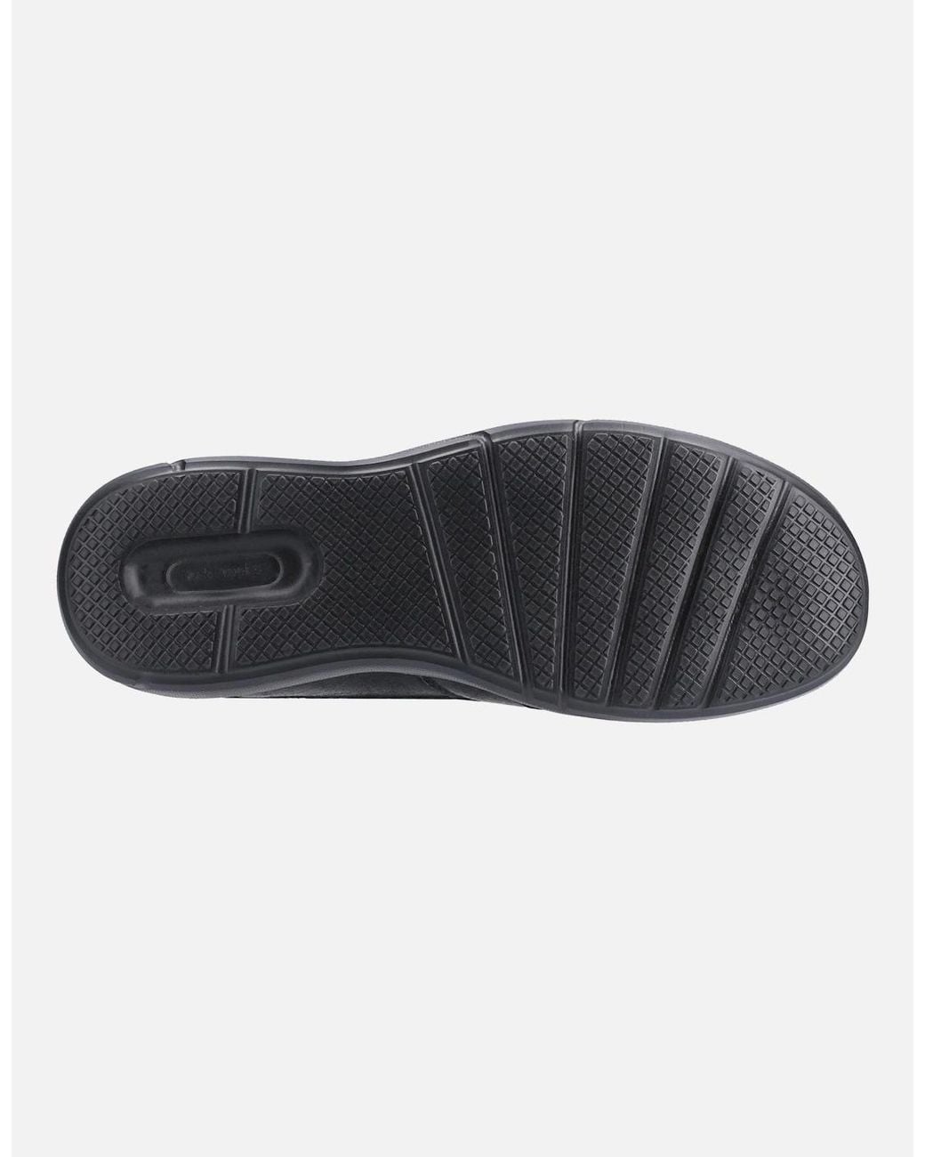 Hush Puppies Black Aaron Shoe for men