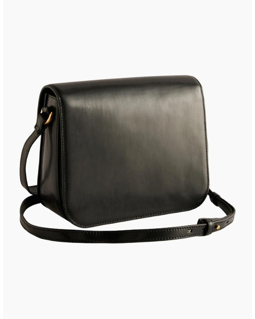 Ted Baker Black Kkayli Polished Leather Satchel Bag