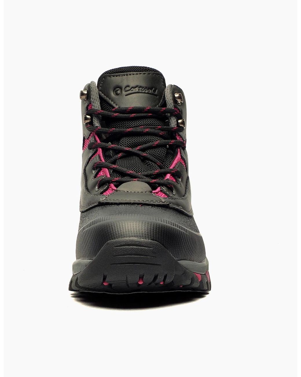 Cotswold Black Calmsden Waterproof Memory Foam Hiking Boots Berry