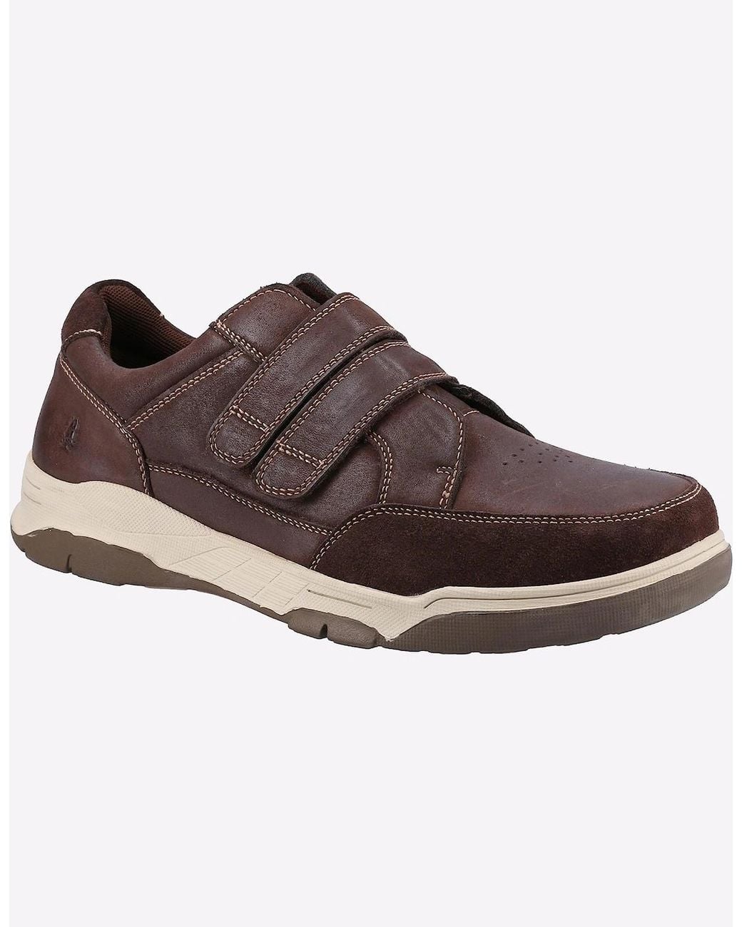 Hush Puppies Brown Fabian Memory Foam Shoes for men