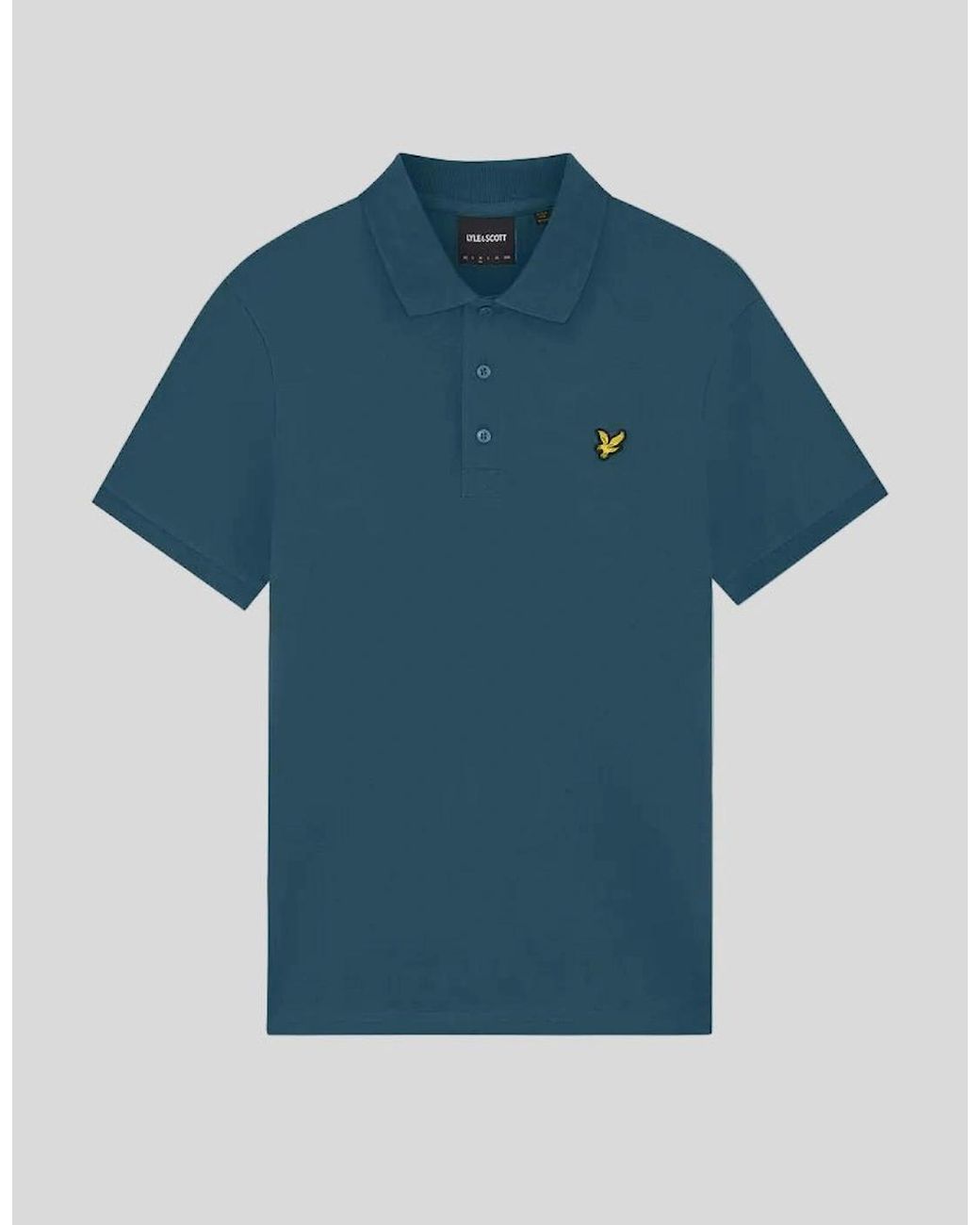 Lyle & Scott Blue Everyday Cotton Polo Shirt for men