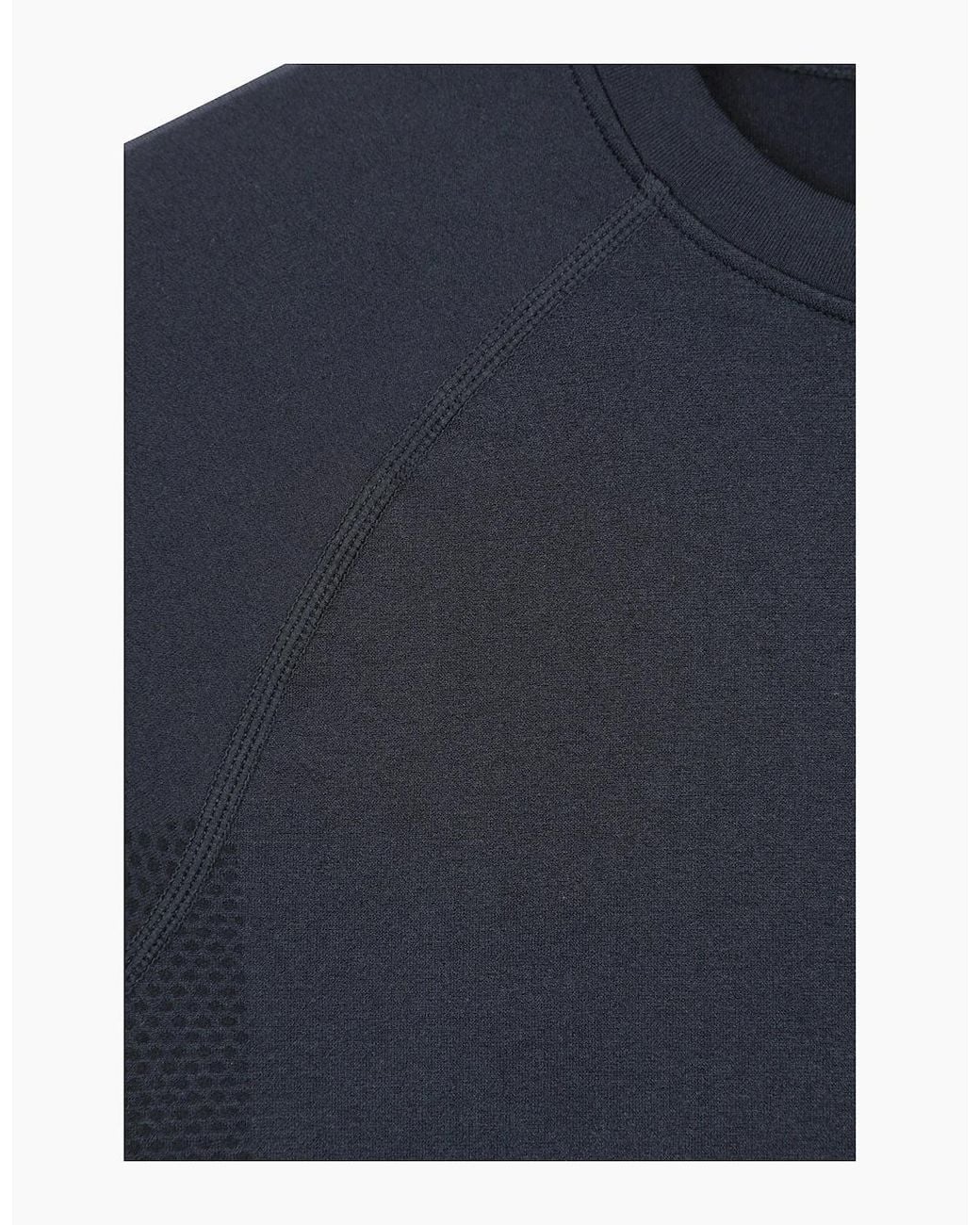Mountain Warehouse Blue Active Seamless Fitted Raglan Long-Sleeved Base Layer Top