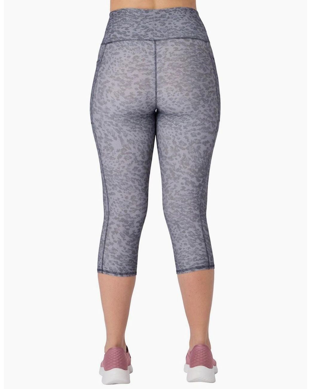 Skechers Blue Goflex Printed Capri Leggings