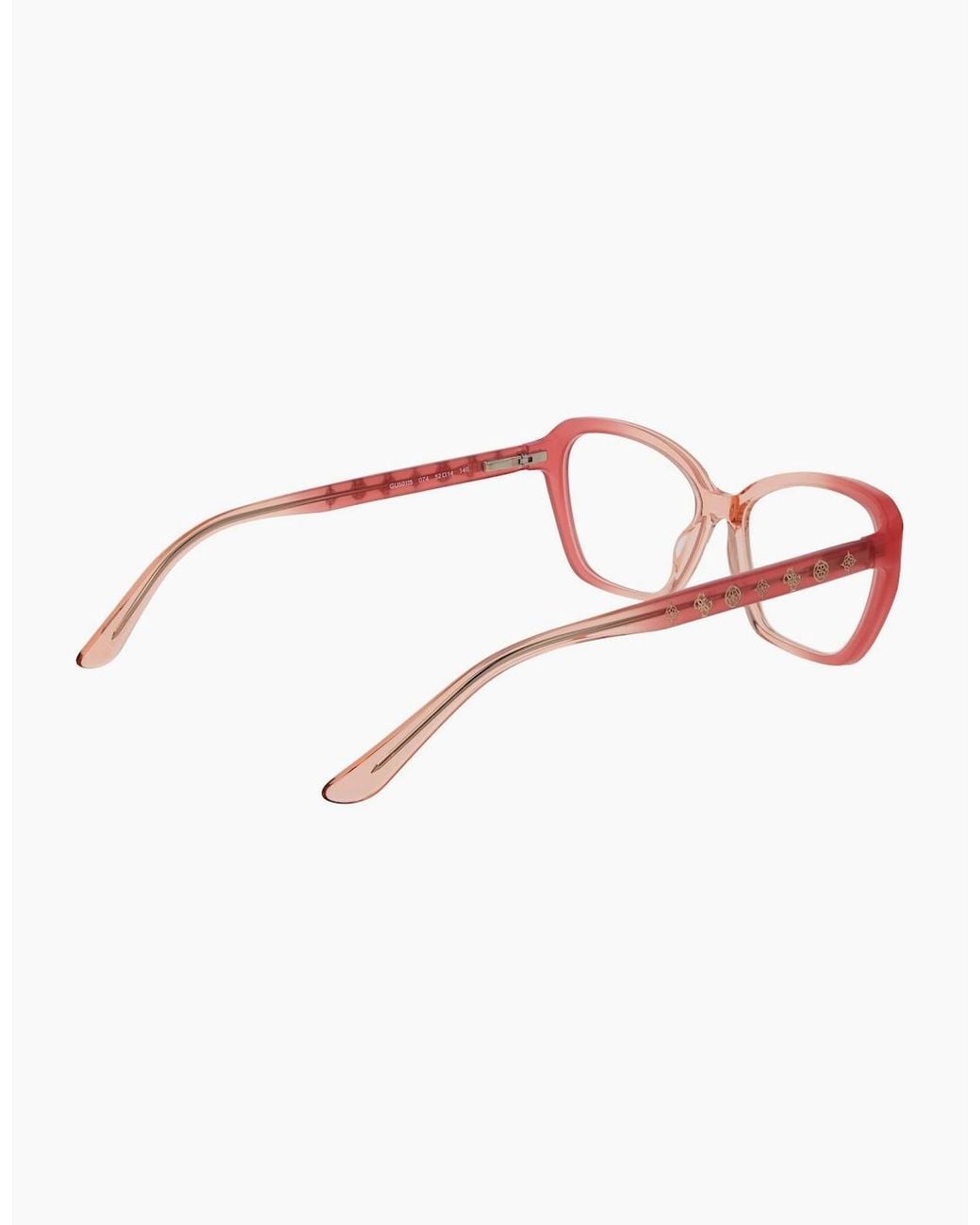 Guess Pink Optical Frame Gu50115 074 52