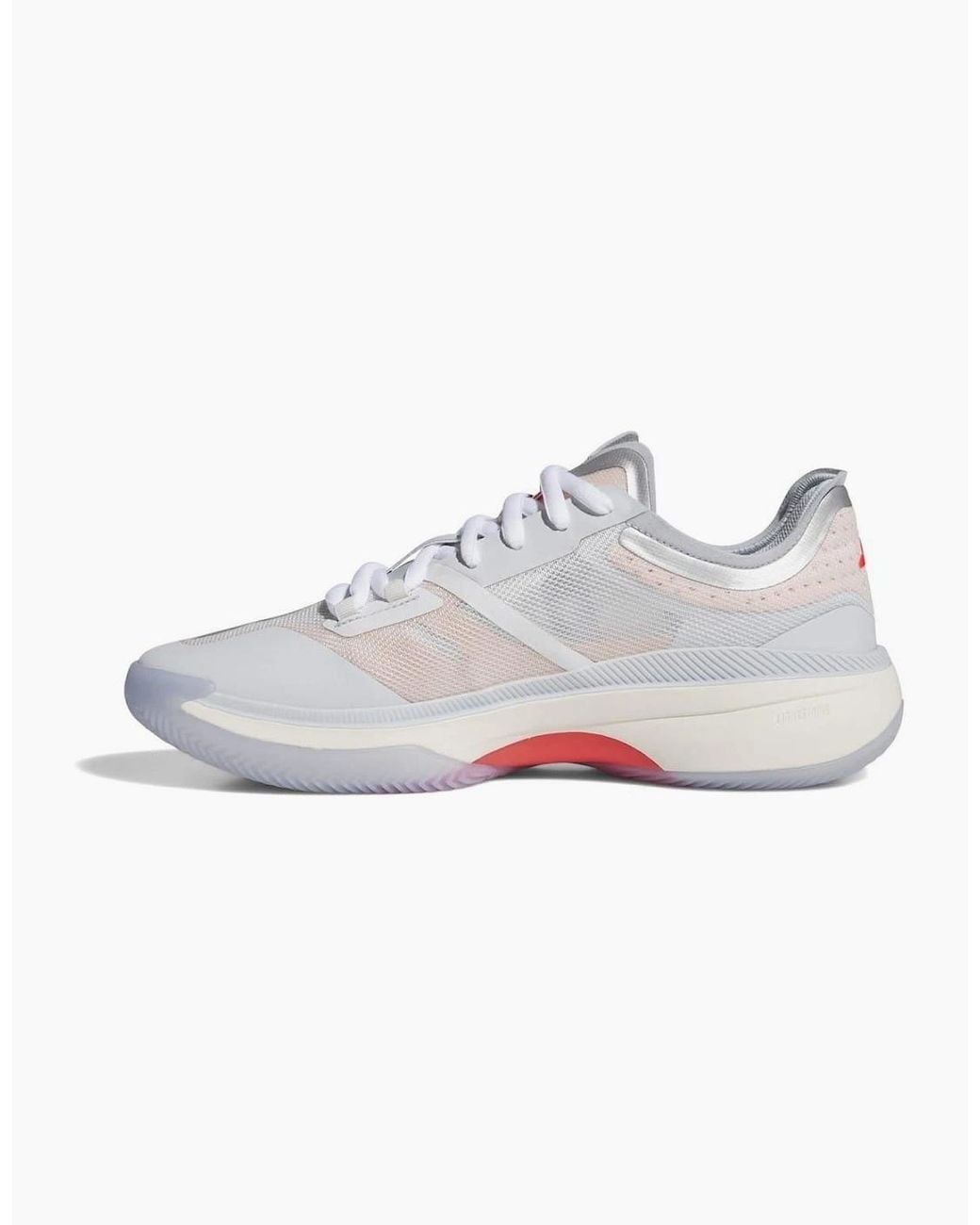 Adidas White Adizero Select 3 Lace-Up Low Top Sneakers for men