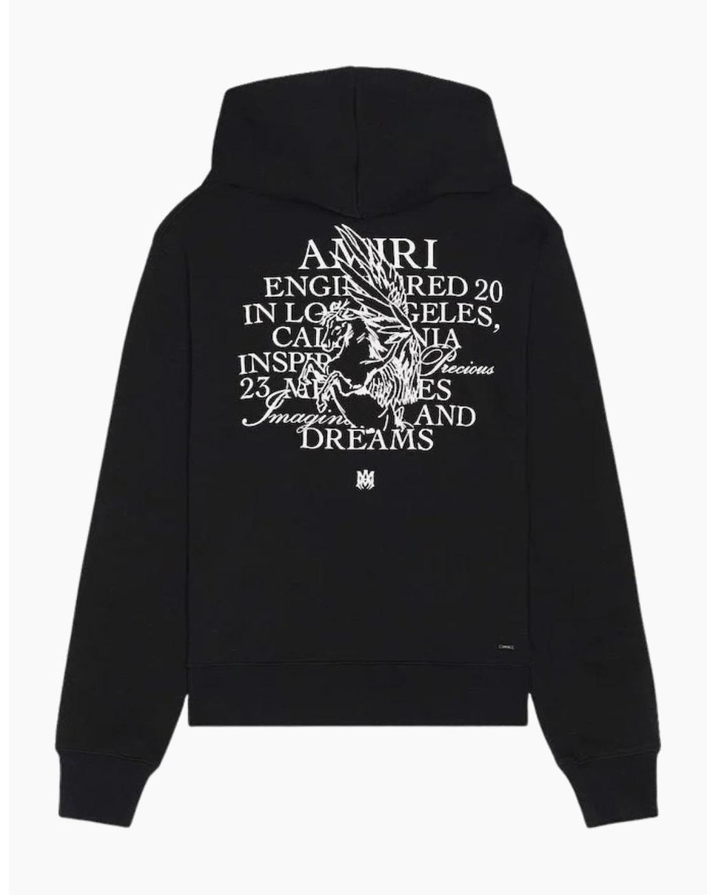 Amiri Black Precious Memories Hoodie for men