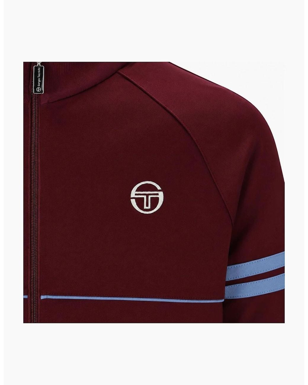 Sergio Tacchini Red Orion Track Top Jacket Fig/Country for men