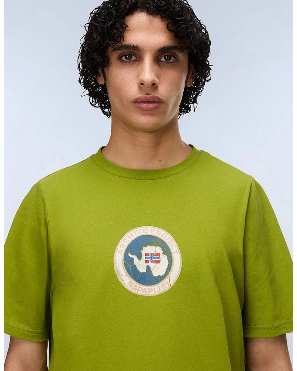 Napapijri Yellow Phos Short Sleeve T-Shirt