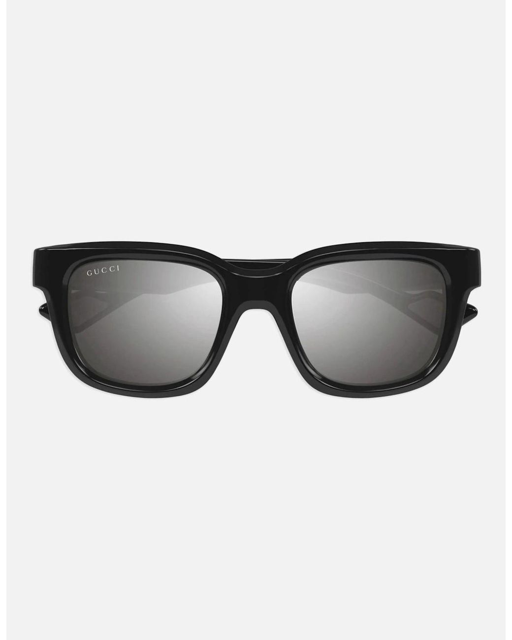 Gucci Black Arm Plate Logo Sunglasses