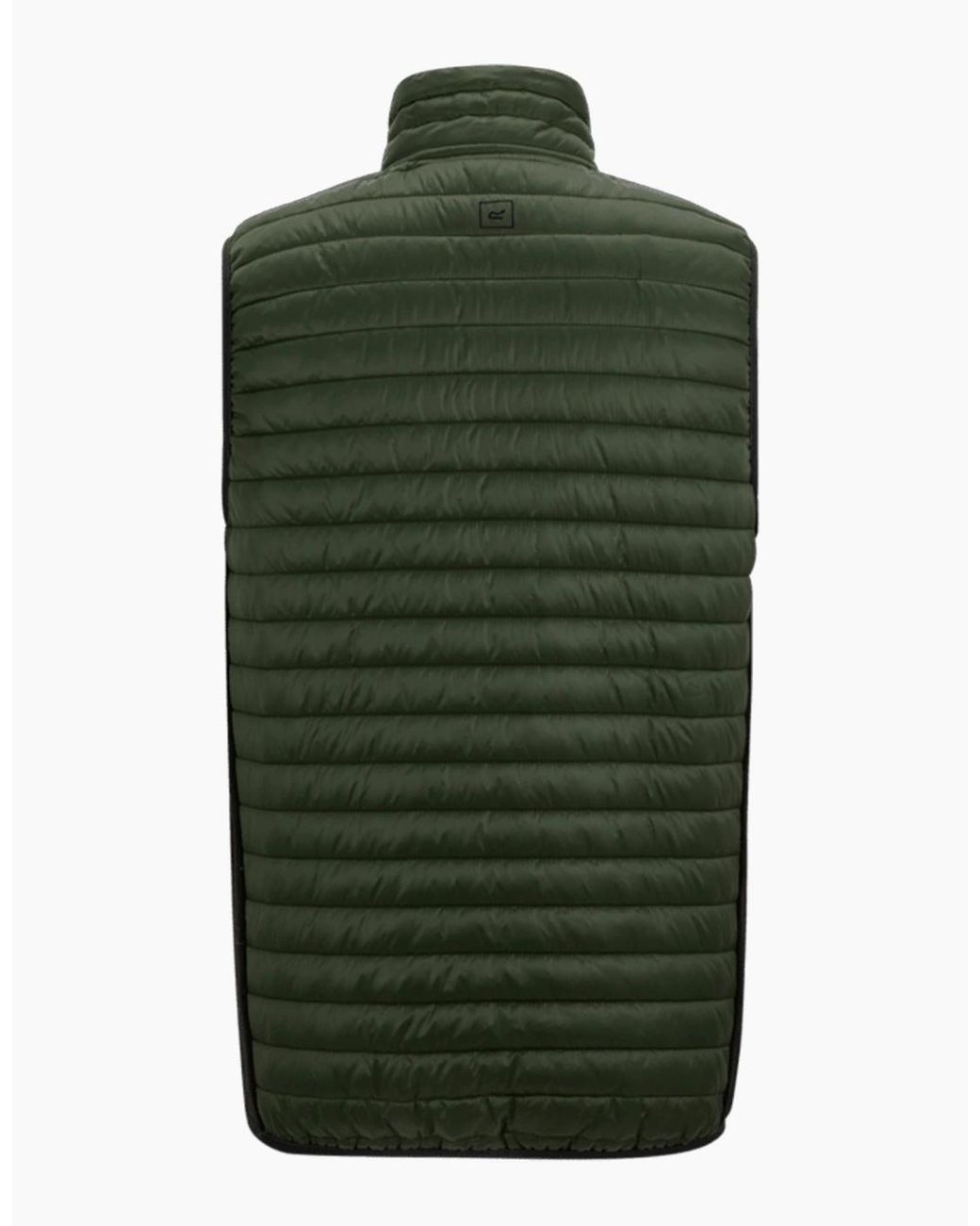 Regatta Green Andreson Hybrid Padded Jacket for men