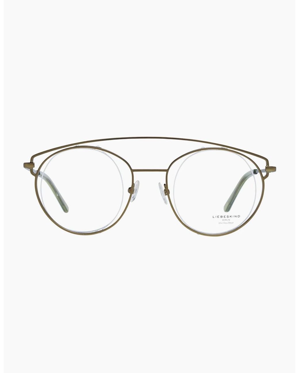 Liebeskind Berlin Metallic Optical Frame 11040-00500 Khaki 45