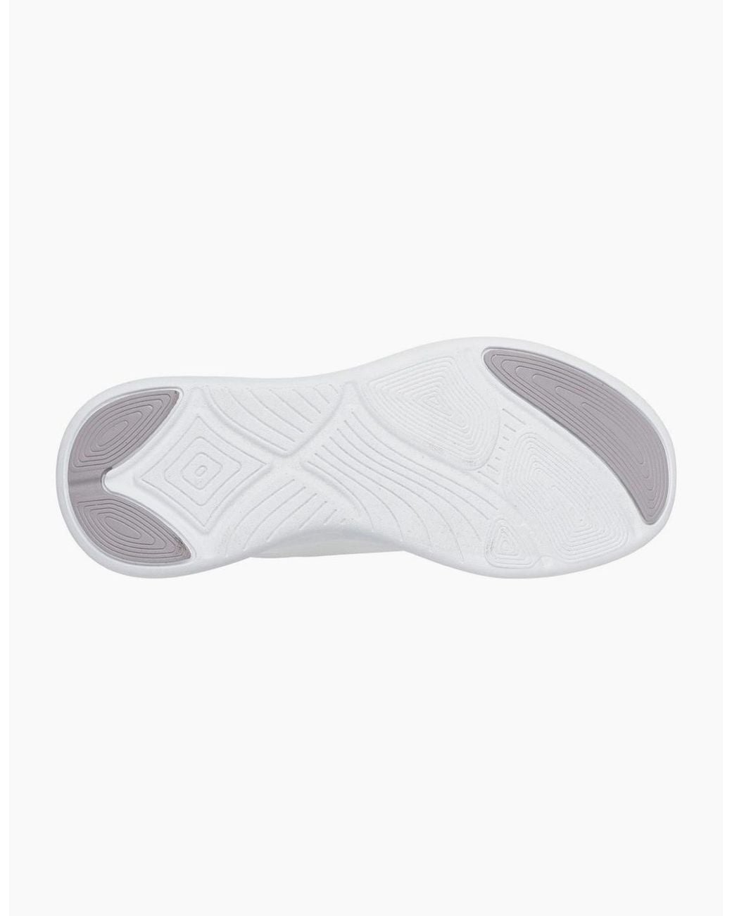Skechers White Bobs Moda Flex Trainers