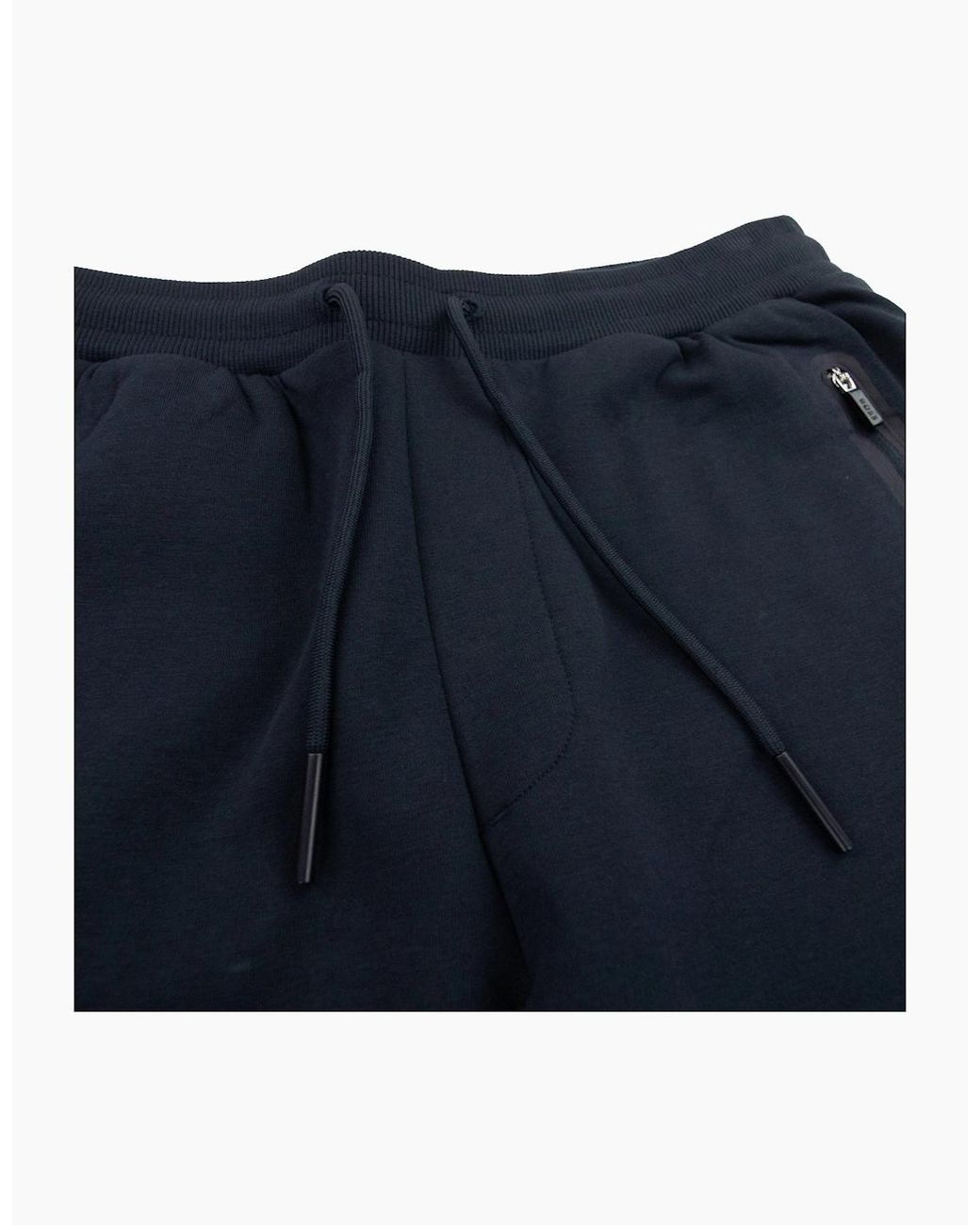 Boss Blue Hadiko 1 Logo Detail Tracksuit Bottoms for men