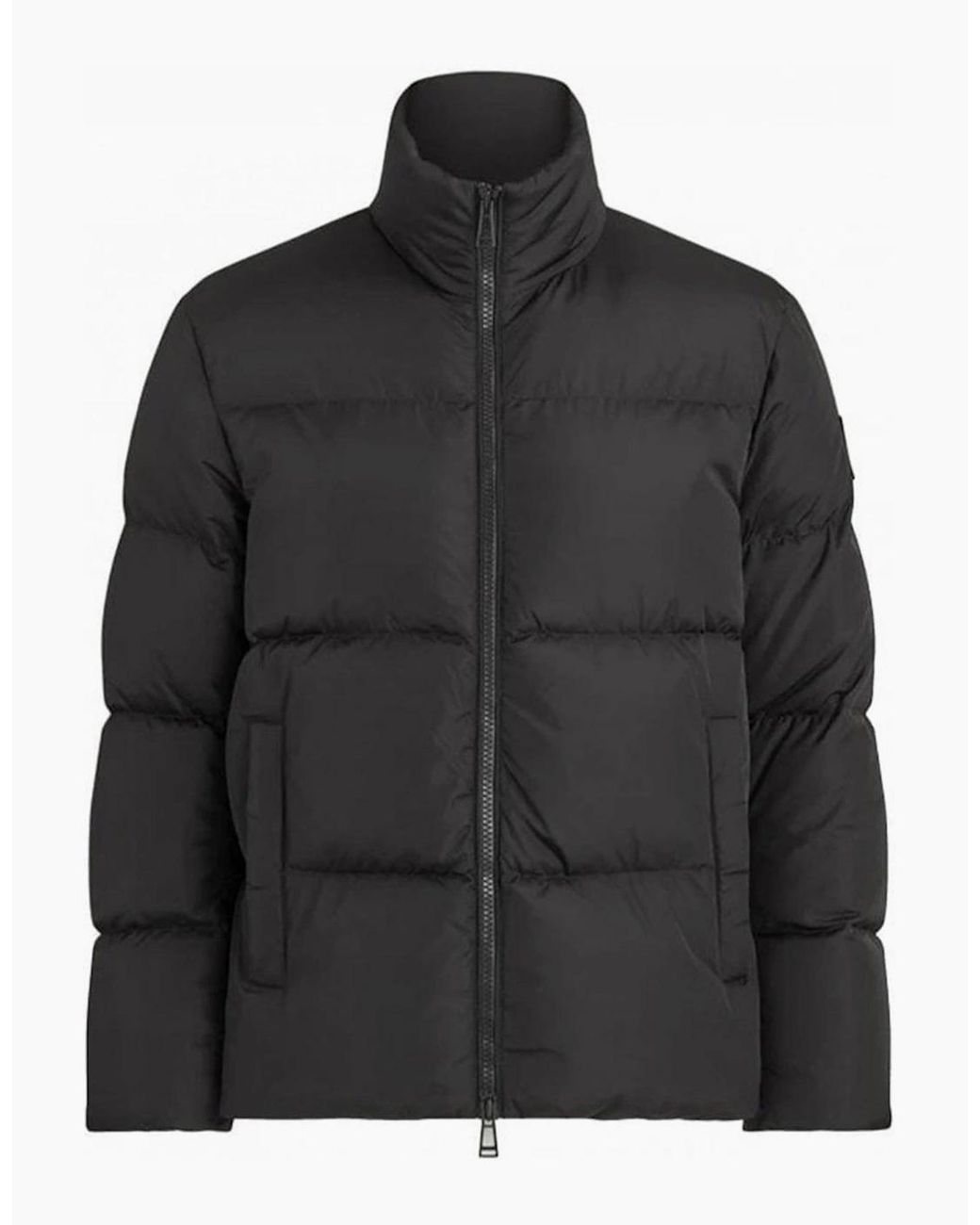 Belstaff Black Grid Paxton Down Jacket for men