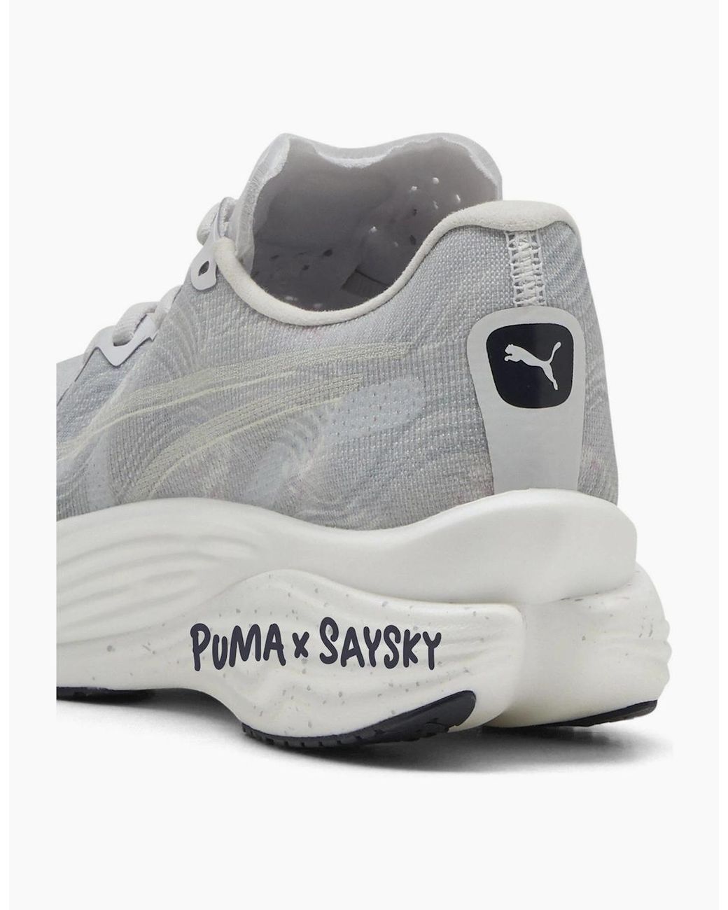 PUMA Gray Deviate Nitro Elite 3 Saysky Wns Road Running Shoes