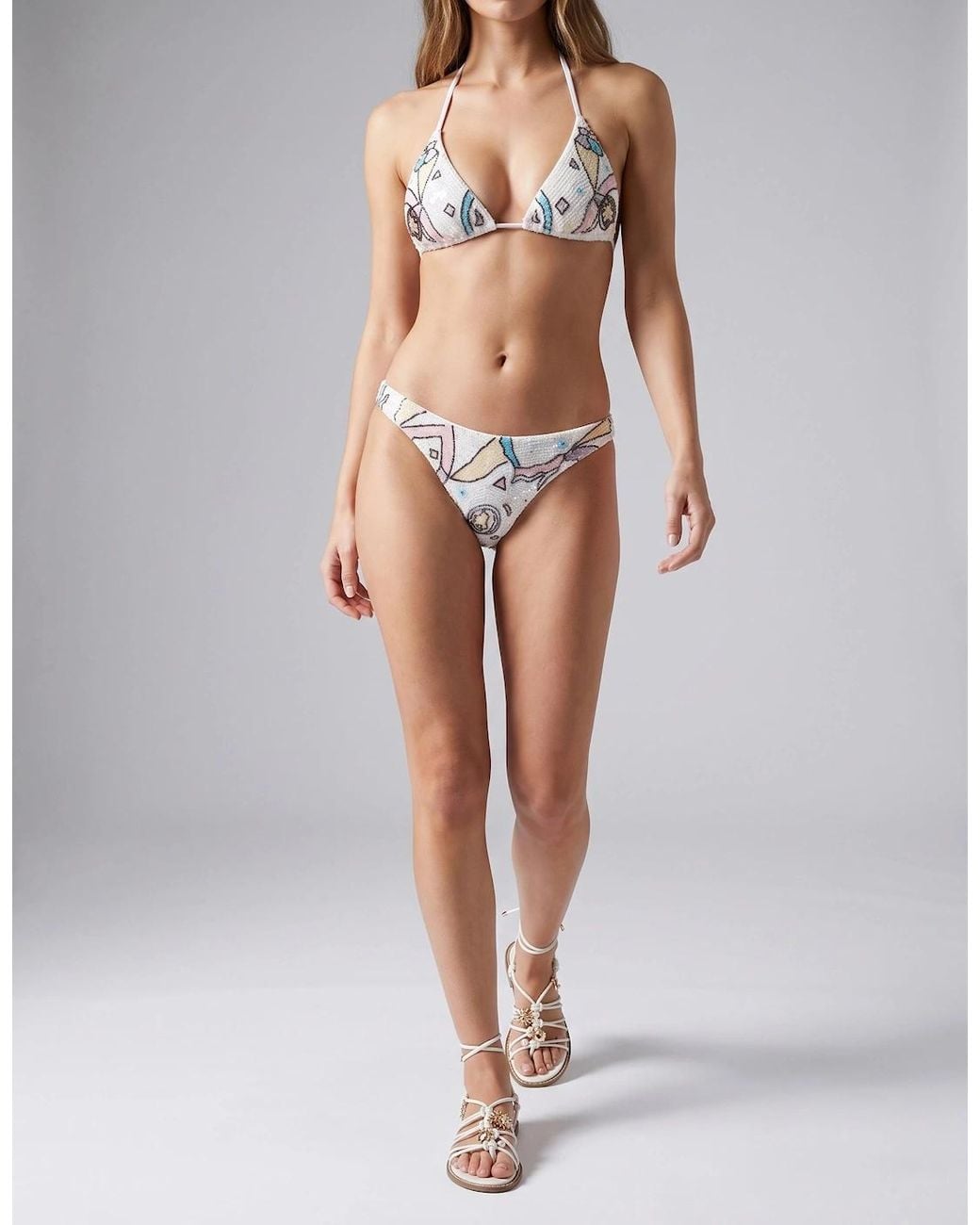 Oceanus Black Simmi Bikini Top
