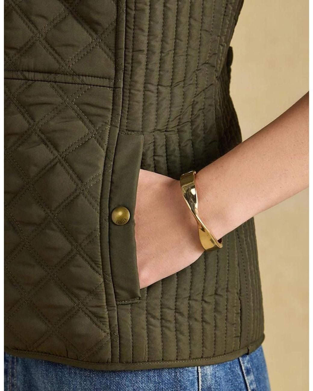 Joules Green Minx Gilets Rosemary