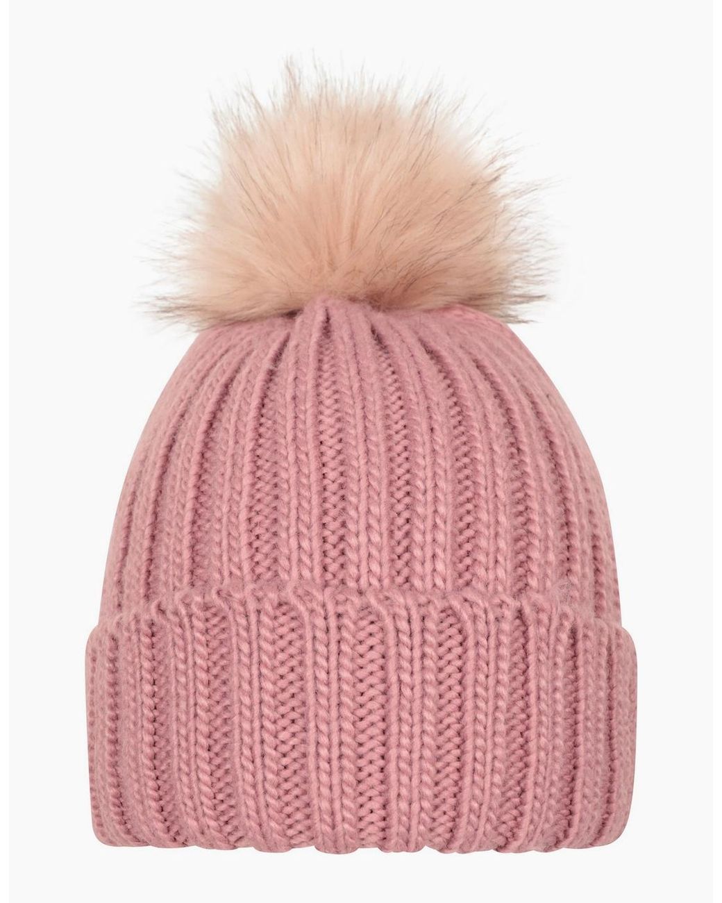 Mountain Warehouse Pink Ladies Geneva Borg Lined Beanie