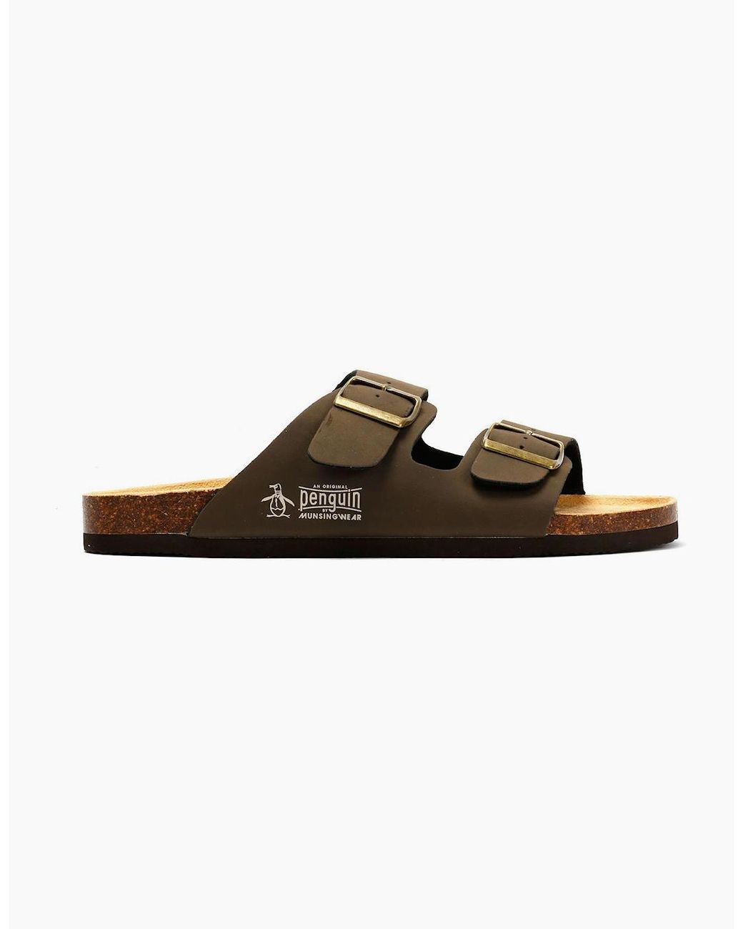 Original Penguin White Penguin Port 2 Sandals for men