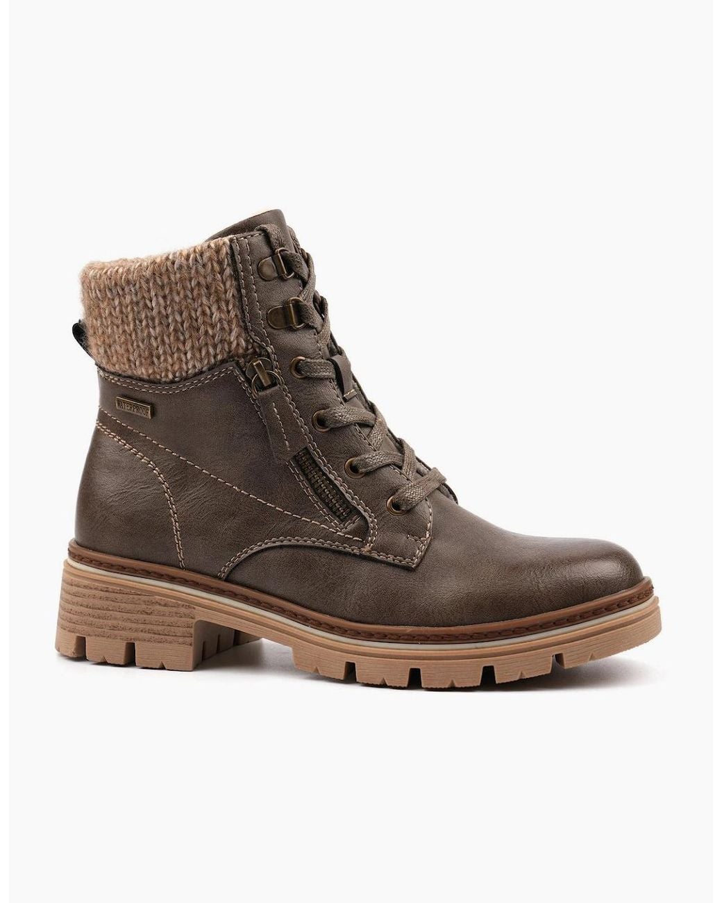 Lunar Brown Chantelle Ankle Boots