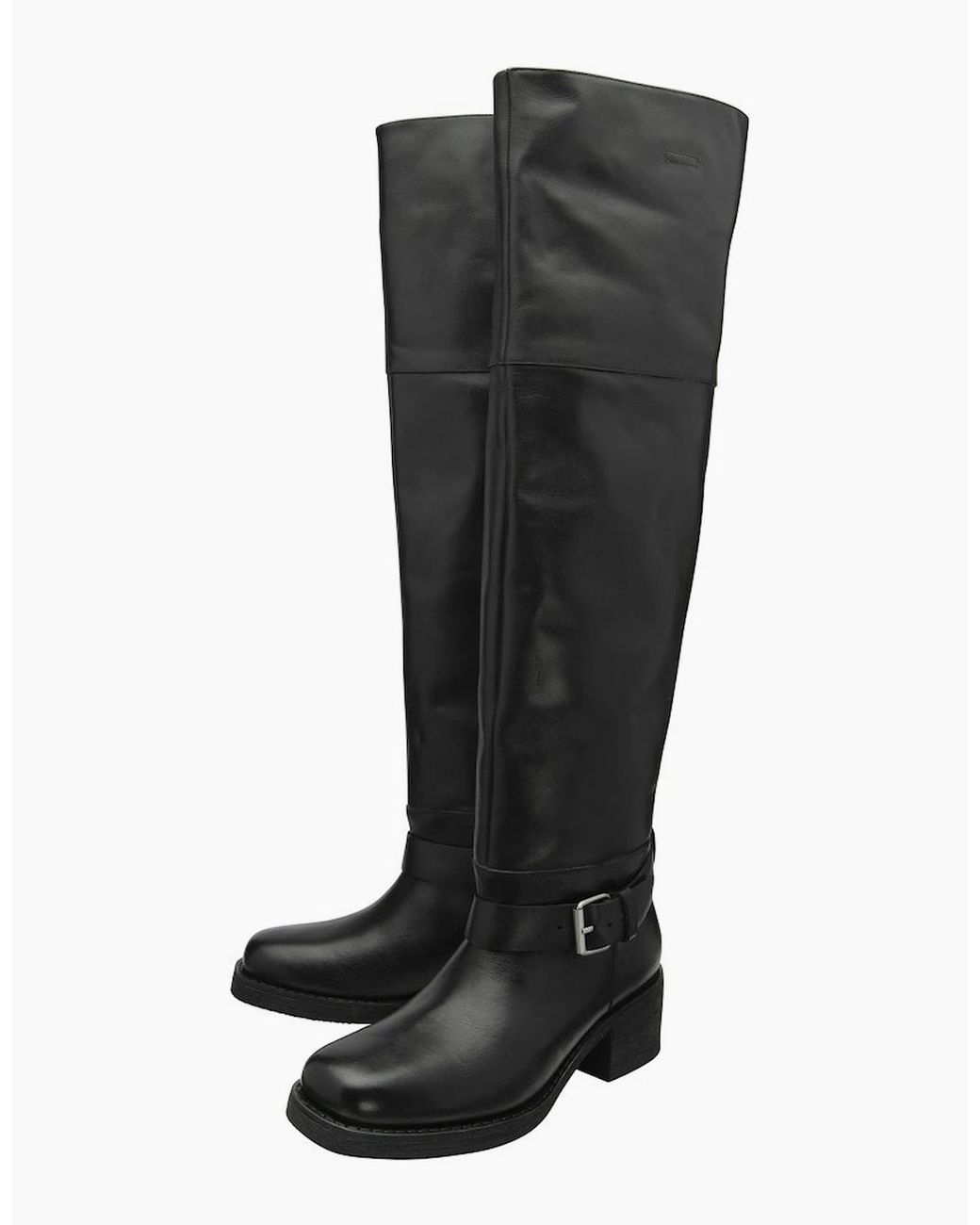 Ravel Black Colwell Knee High Boots
