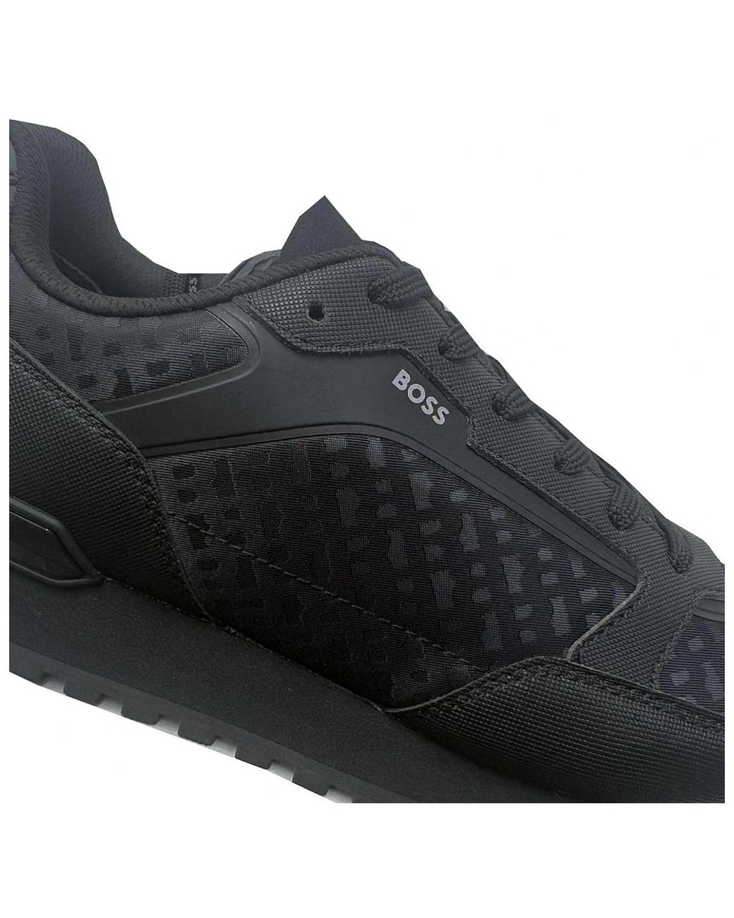 Boss Black Parkour Runn Monogram Trainers for men