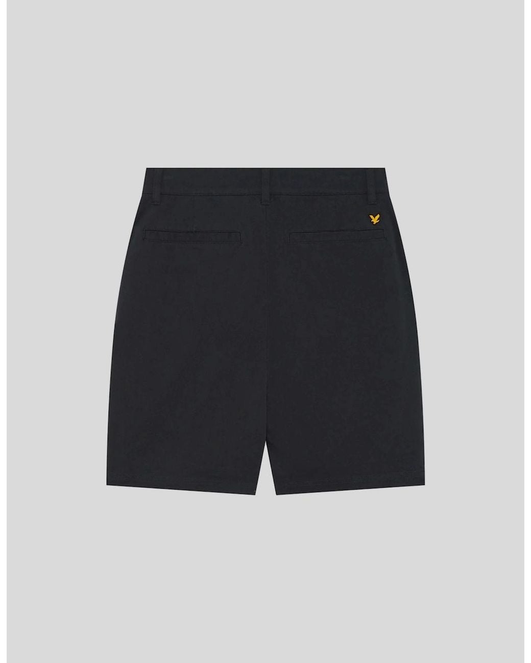 Lyle & Scott Blue Course Stretch Chino Shorts for men