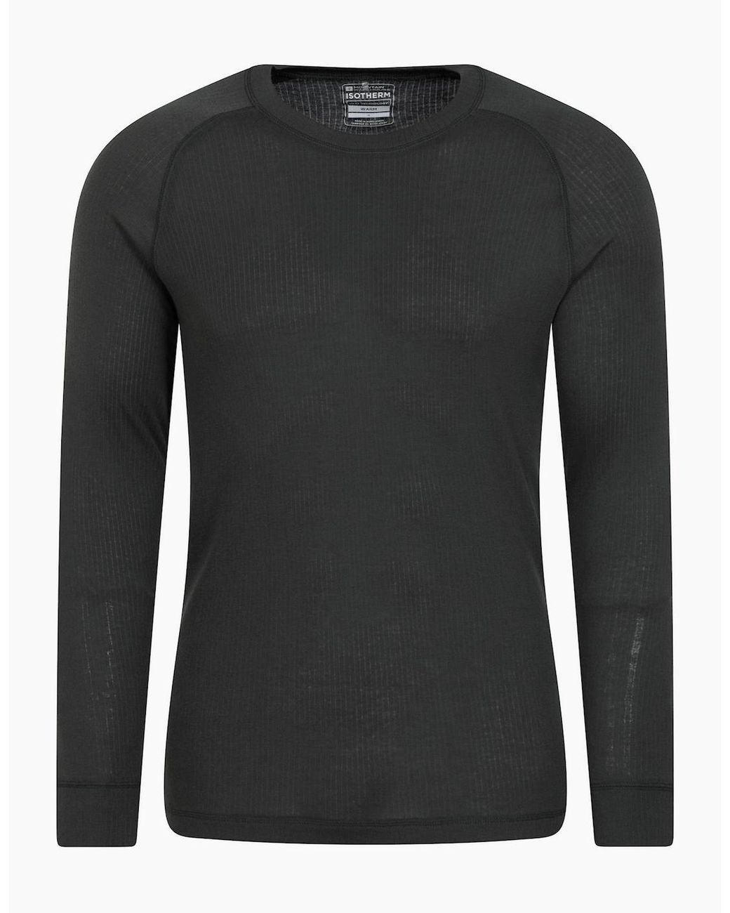 Mountain Warehouse Black Talus Base Layer Top (Pack Of 2) for men
