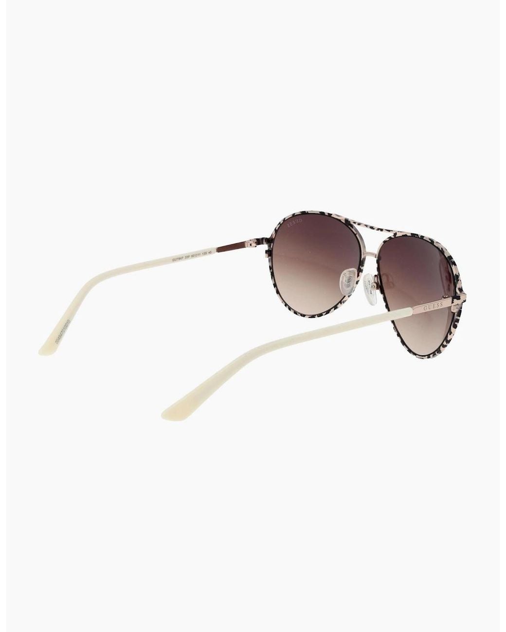 Guess Brown Sunglasses Gu7847 33F 60
