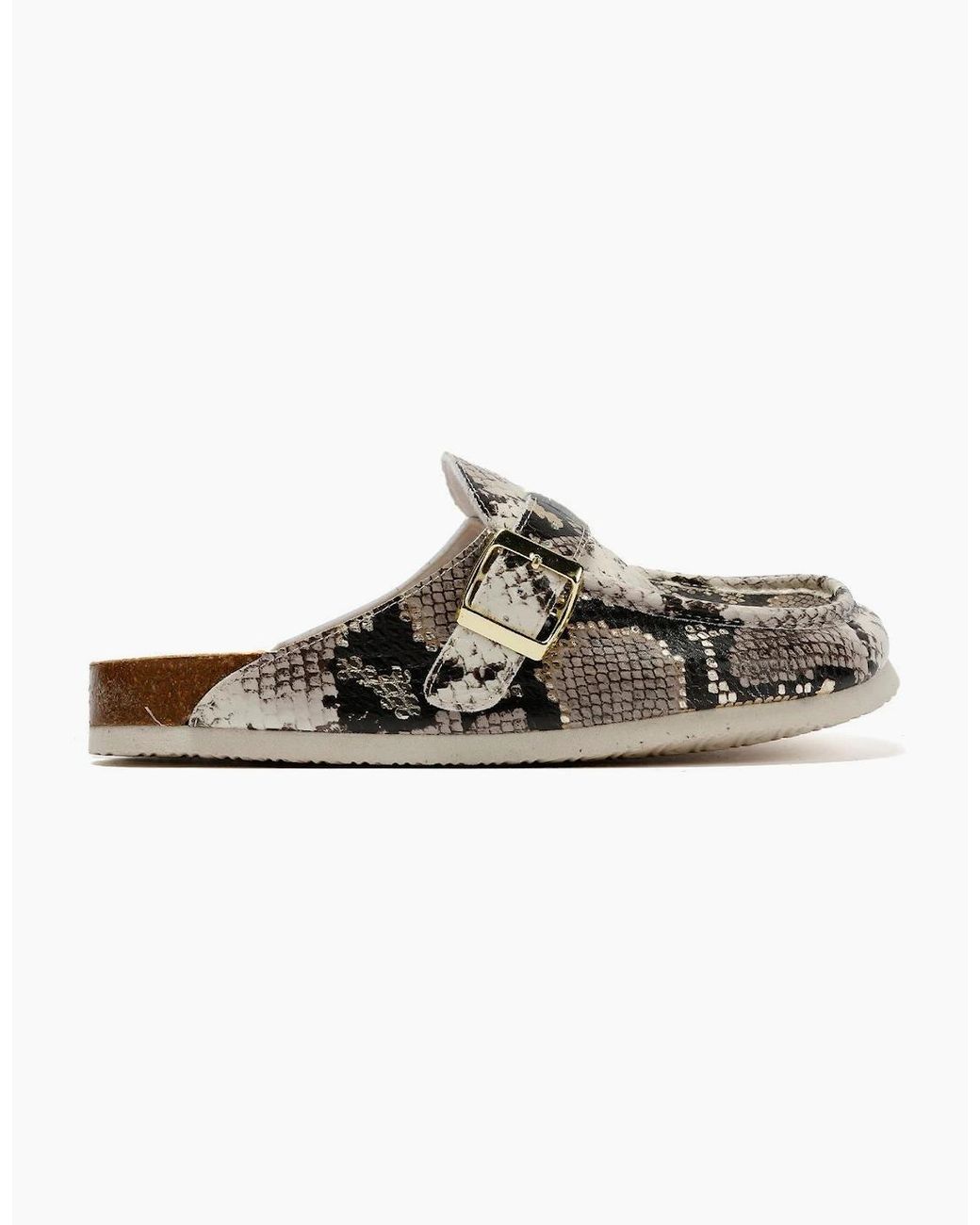 Original Penguin Gray Penguin Preema Snake Clogs