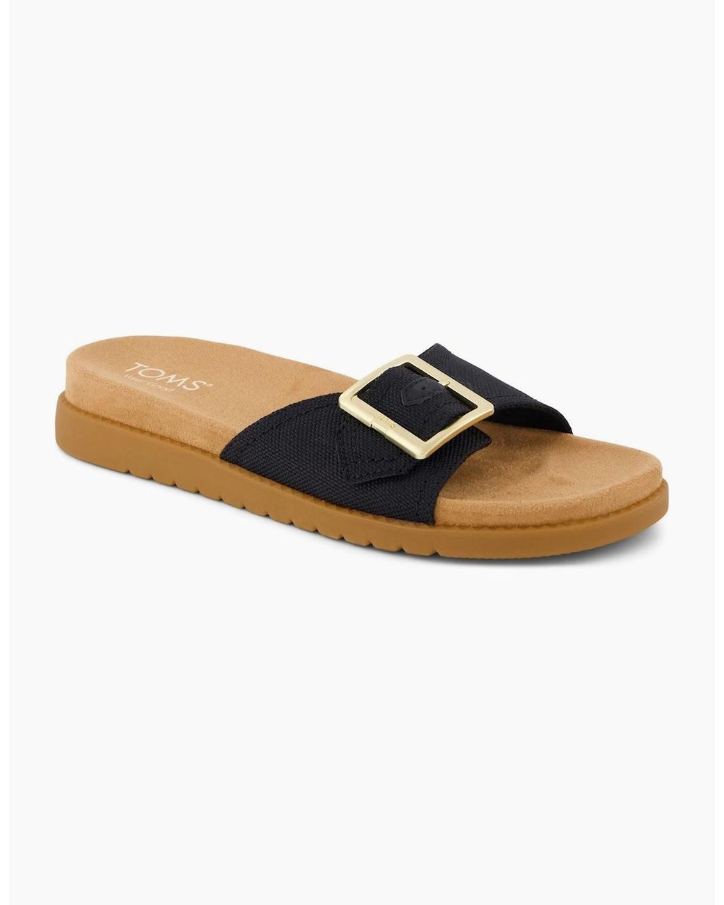 TOMS Black Marin Sandals
