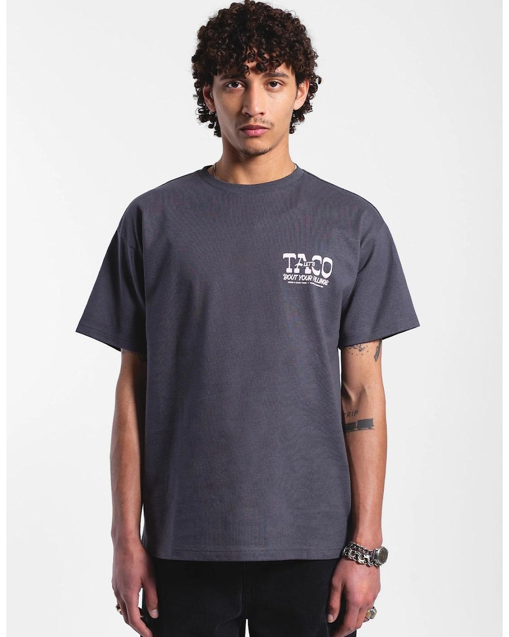 Dr. Denim Blue Trooper T-Shirt for men