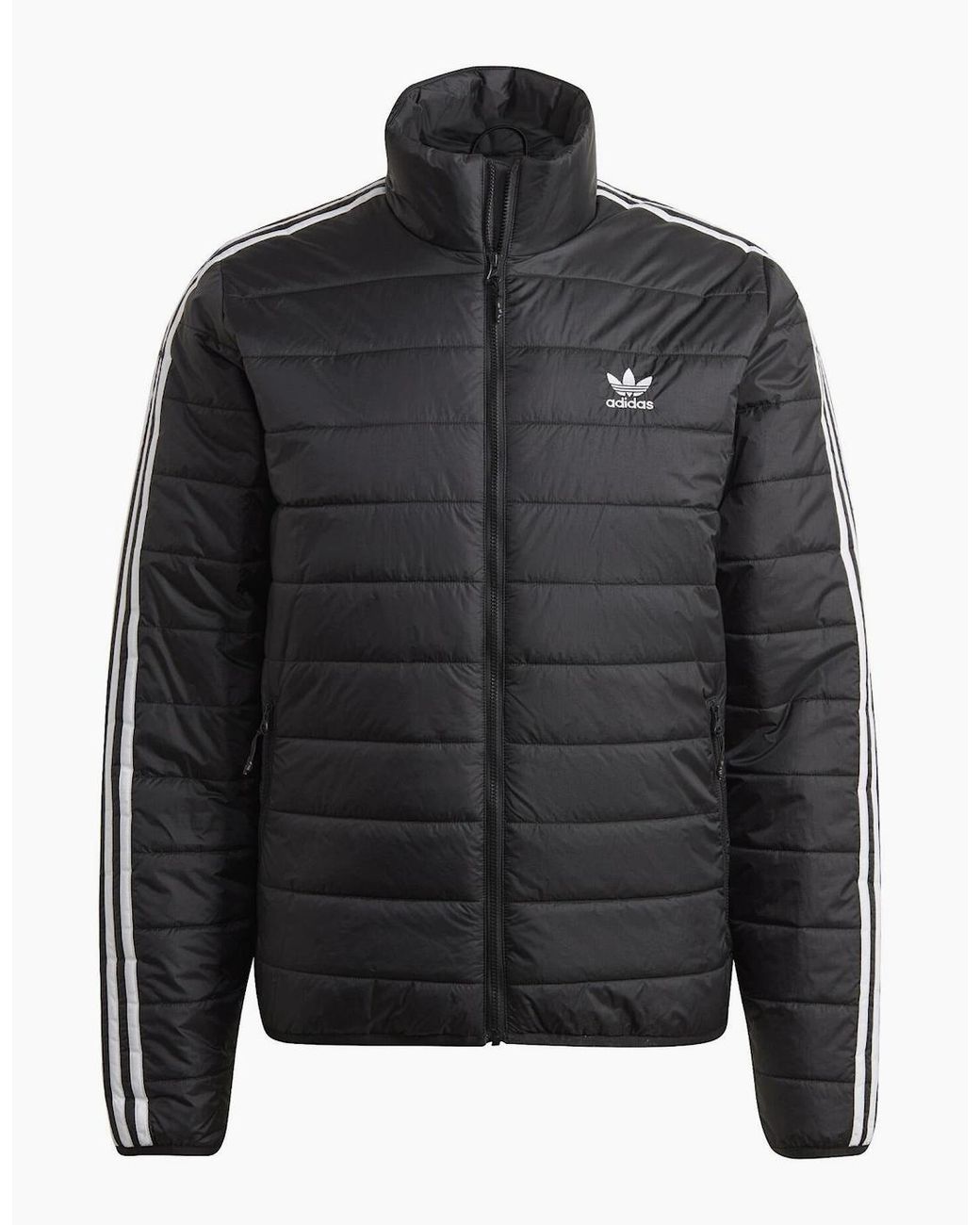 Adidas Black Originals Stand Up Collar Jacket for men