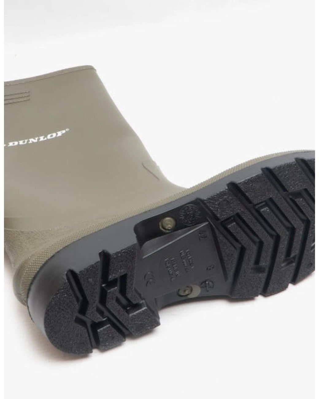 Dunlop Green Pricemastor Wellington Boots for men